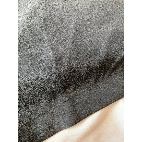 Madewell Midi Black Sheath Dress With Sheer Neckline & Keyhole New Medium - Picture 6 of 6